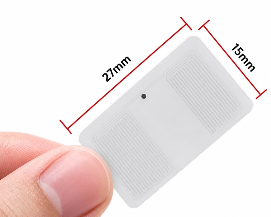 UHF RFID Label Sticker 27x15mm - ntagz